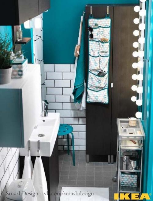 Варианты полочек для ванной комнаты 03