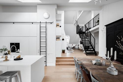 Черно-белый лофт 03