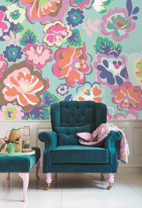 Красочные обои Rice & Eijffinger 04