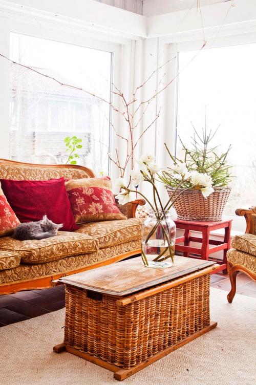 Скромный, но такой уютный домик в Швеции 06