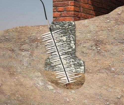 Фундамент усилить. Укрепление свайного фундамента 07