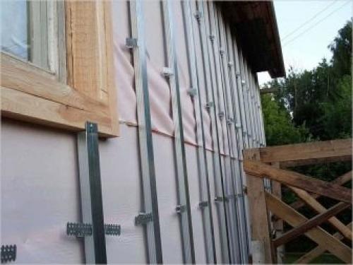 Монтаж стоечного профиля. Расчет количества профилей для стенового крепления гипсокартона 05