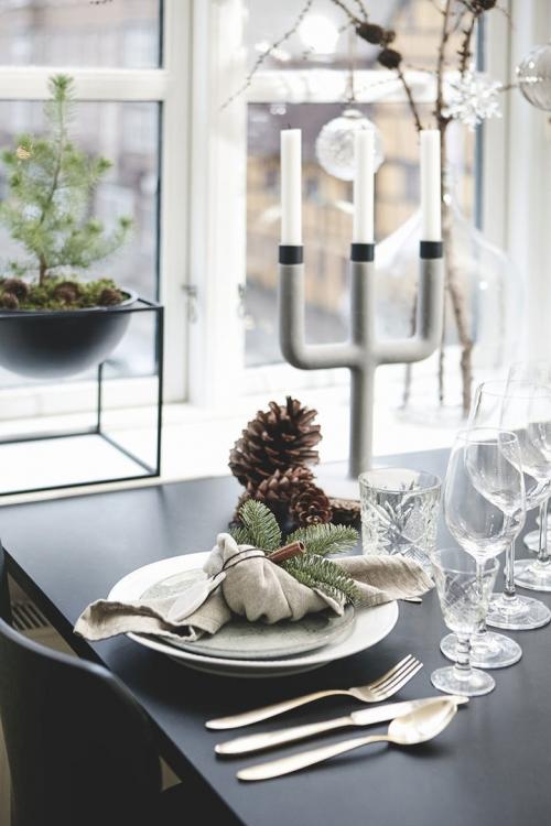 Сдержанный интерьер с праздничными нотками (78 кв. м) 07