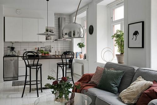 Уют и стиль в небольшой квартире (47 кв. м) 02