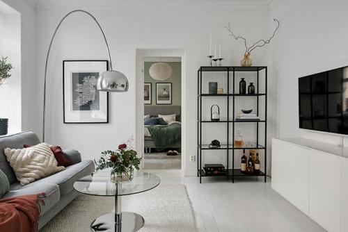 Уют и стиль в небольшой квартире (47 кв. м) 14