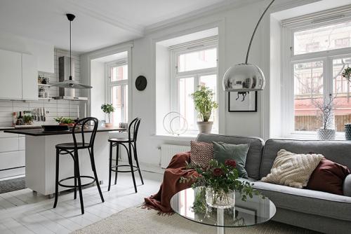 Уют и стиль в небольшой квартире (47 кв. м) 09