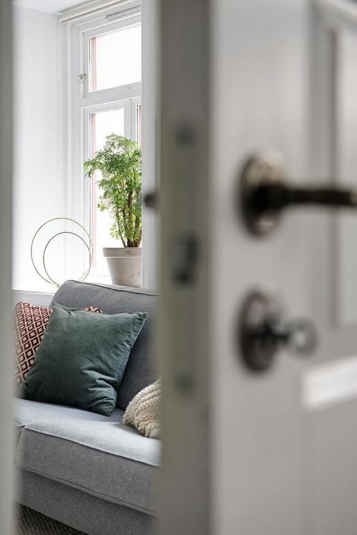 Уют и стиль в небольшой квартире (47 кв. м) 22