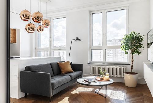 Минималистичная квартира в Москве (34 кв. м) 14