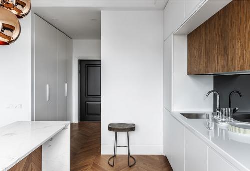 Минималистичная квартира в Москве (34 кв. м) 12