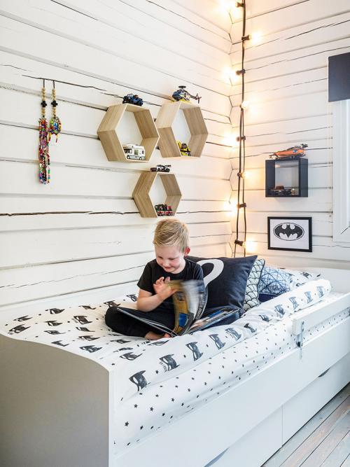 Семейный уют в бревенчатом домике 12