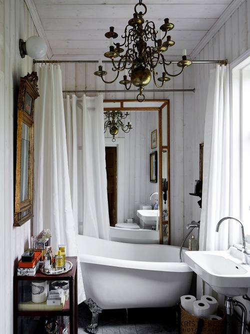 Уютный и стильный деревенский дом 12