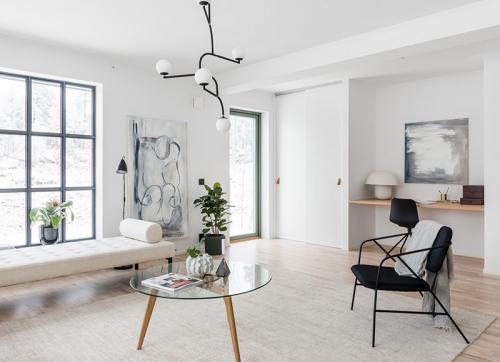 Дом с большими окнами и стеклянной террасой (176 кв. м) 07