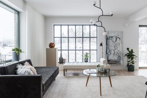 Дом с большими окнами и стеклянной террасой (176 кв. м) 03