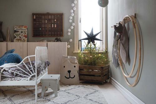 Рождественская атмосфера в небольшом доме 15