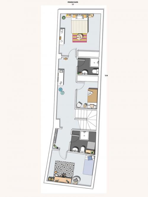 Уютный дом, который хозяева восстановили из руин 13