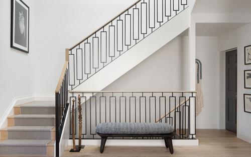 Стильный черно-белый интерьер 12