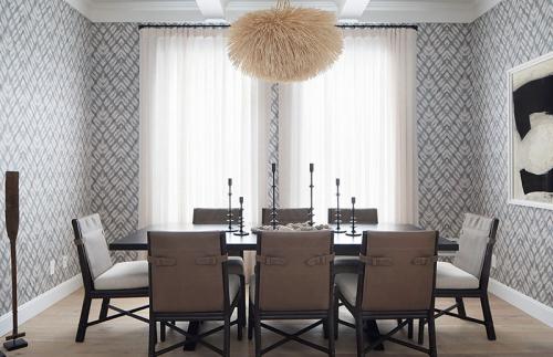 Стильный черно-белый интерьер 09