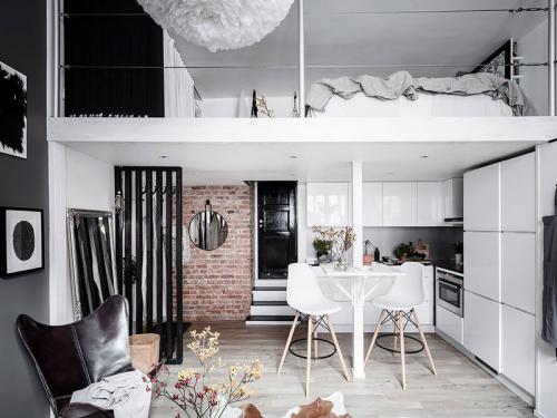 Маленькая квартира в помещении бывшего магазина (24 кв. м) 04