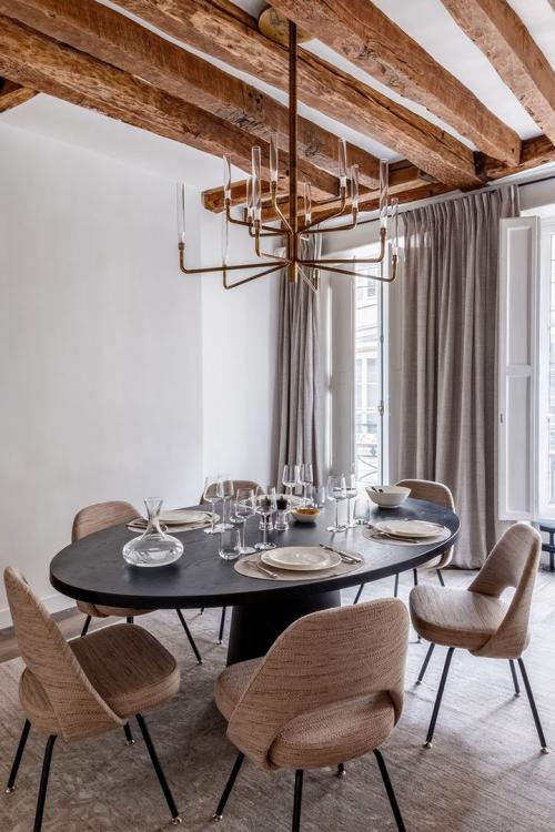 Стильная квартира с балками (60 кв. м) 01