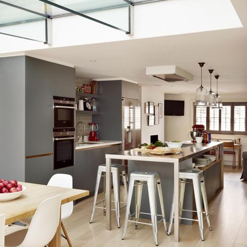 Современная кухня для всей семьи в Лондоне 03