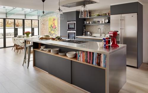 Современная кухня для всей семьи в Лондоне 01