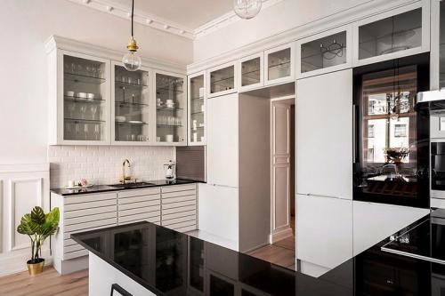 Спальня за стеклом и большая обеденная (72 кв. м) 14