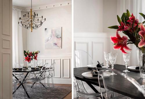 Спальня за стеклом и большая обеденная (72 кв. м) 10