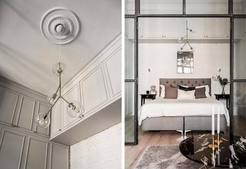 Спальня за стеклом и большая обеденная (72 кв. м) 05