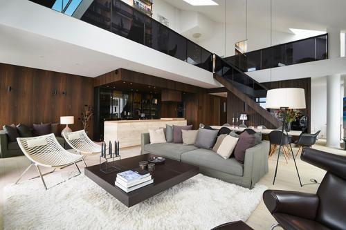 Нетипичная скандинавская квартира с видом на залив 10