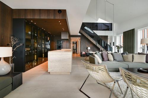 Нетипичная скандинавская квартира с видом на залив 04