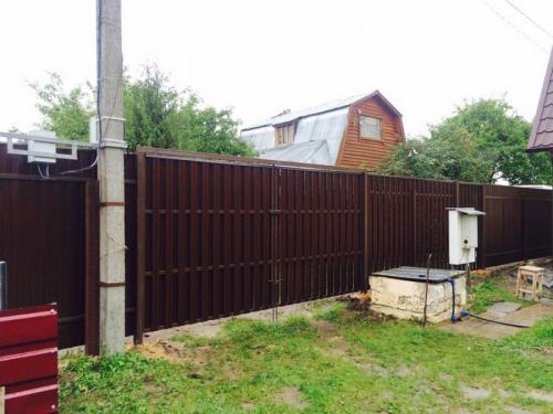 Ворота распашные из профнастила своими руками чертежи. Ворота из профнастила — 135 фото, как установить своими руками разные типы ворот