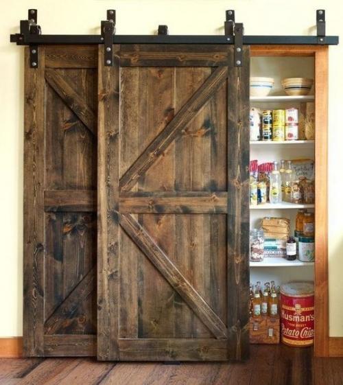 Bинтажныe двepи в совpeменных интеpьepаx 04