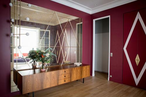 Парижские апартаменты в оттенках синего 09