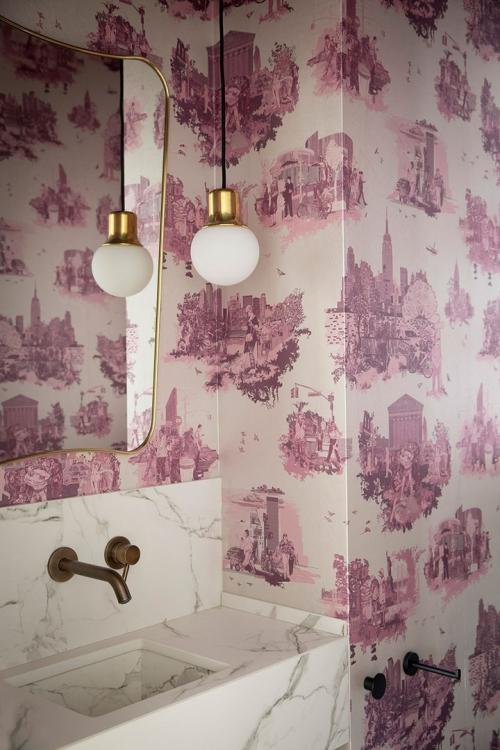 Парижские апартаменты в оттенках синего 20