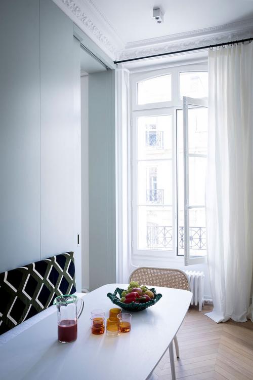 Парижские апартаменты в оттенках синего 04