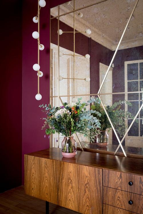 Парижские апартаменты в оттенках синего 10