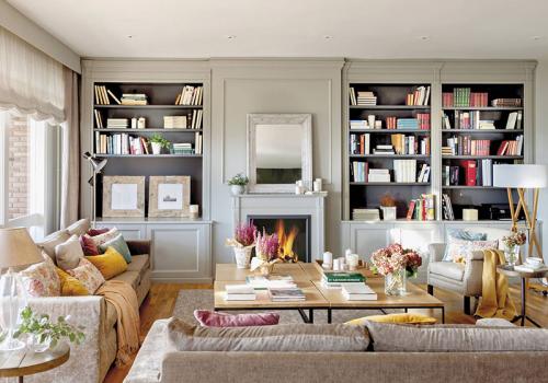 Когда тепло от одного лишь вида: 16 интерьеров с камином 03