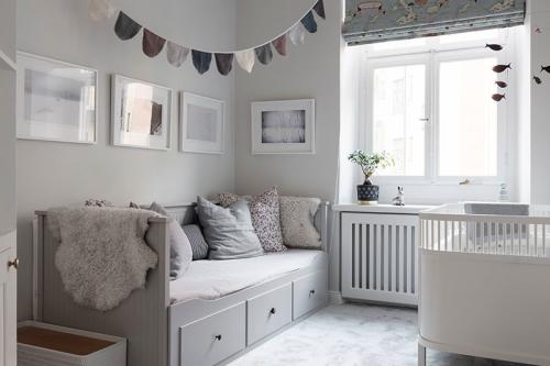 Квартира в легких пастельных оттенках 19