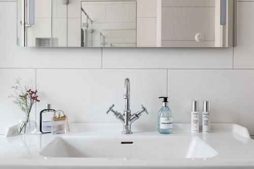 Квартира в легких пастельных оттенках 14