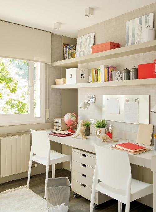 Светлая детская для двух братьев 03