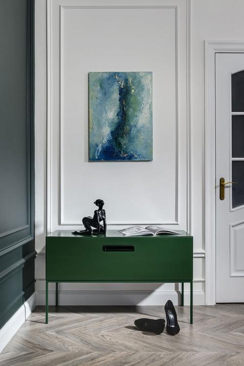 Модный интерьер со спрятанной кроватью в Киеве (60 кв. м) 12