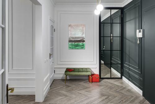 Модный интерьер со спрятанной кроватью в Киеве (60 кв. м) 10