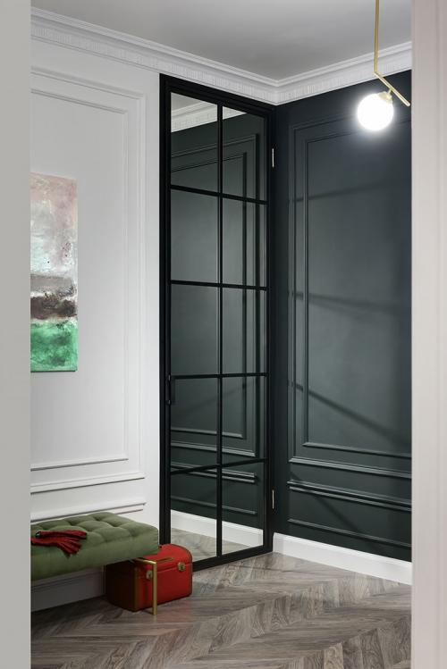 Модный интерьер со спрятанной кроватью в Киеве (60 кв. м) 11