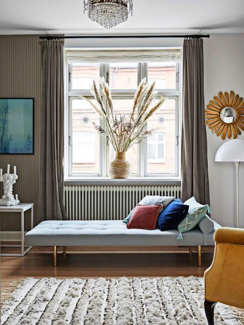 Прекрасный загородный дом с ретро нотками в Дании 07