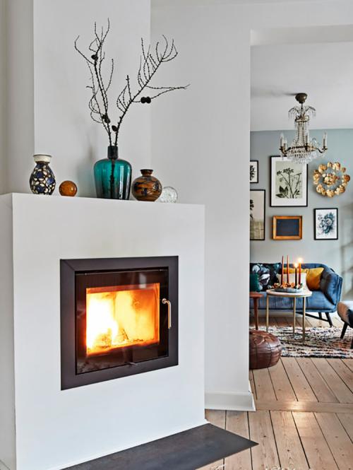 Прекрасный загородный дом с ретро нотками в Дании 04