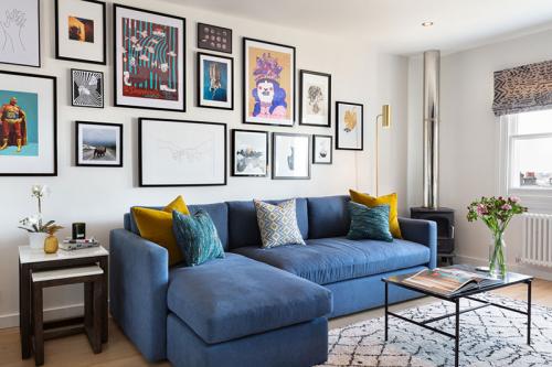 Современная квартира с оливковой спальней 02