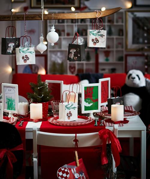 Три уютные праздничные гостиные от IKEA 01