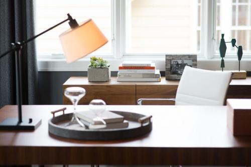 Интерьер американского дома в стиле модерн 14