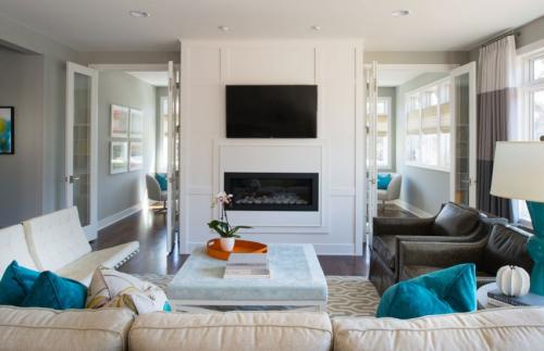 Интерьер американского дома в стиле модерн 01