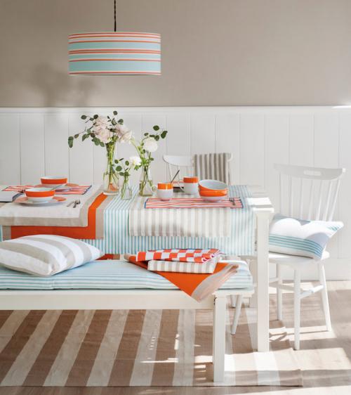 Жизнь в полоску: полосатые мотивы в интерьере 06